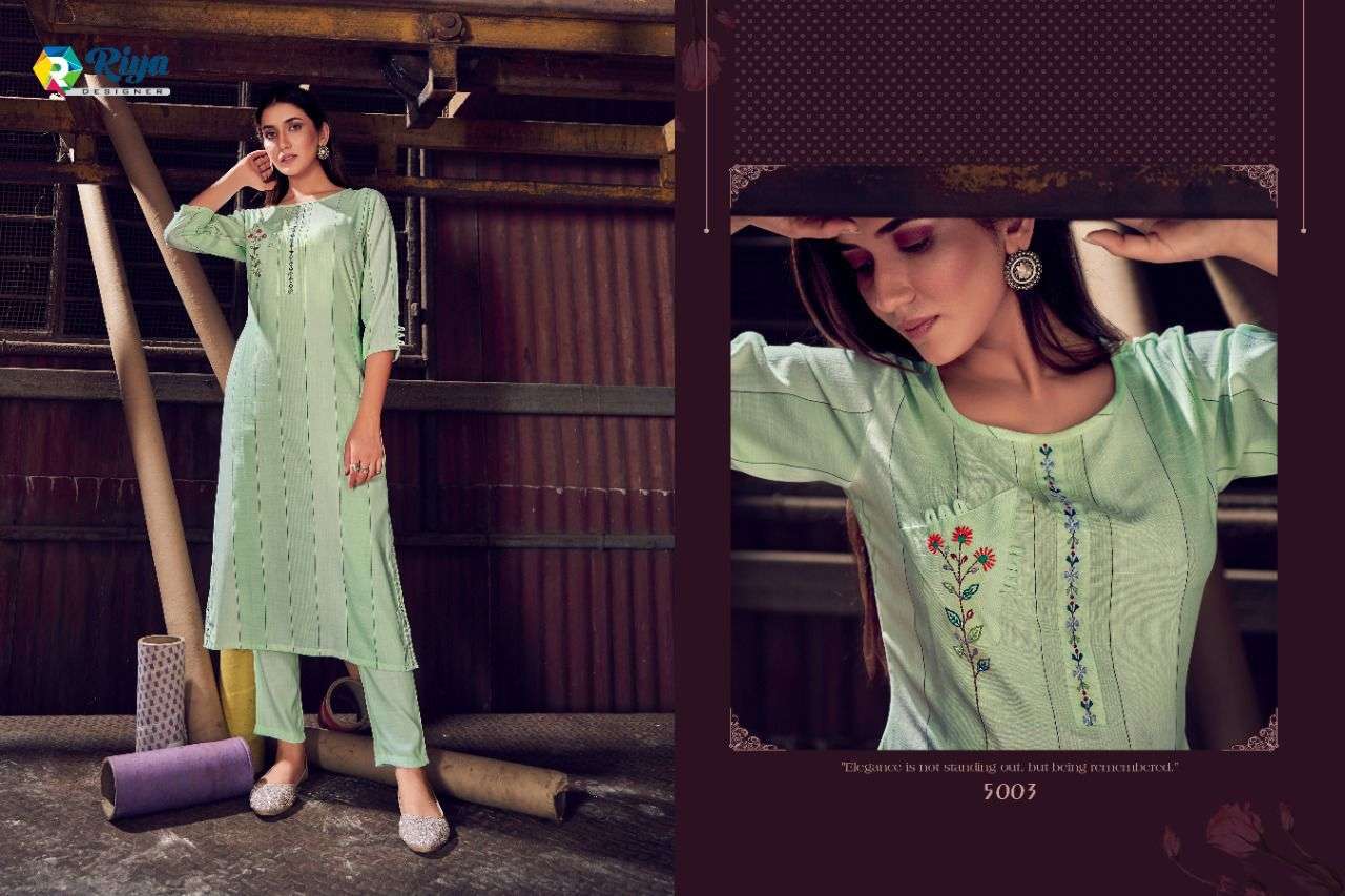 riya designer glory vol 3 wholesale linen designer kurtis collection surat