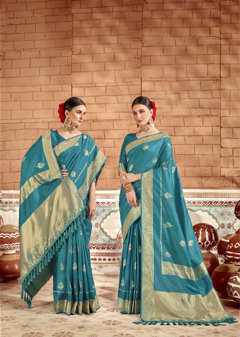 shakunth weaves 1001 series art silk designer sarees collection surat