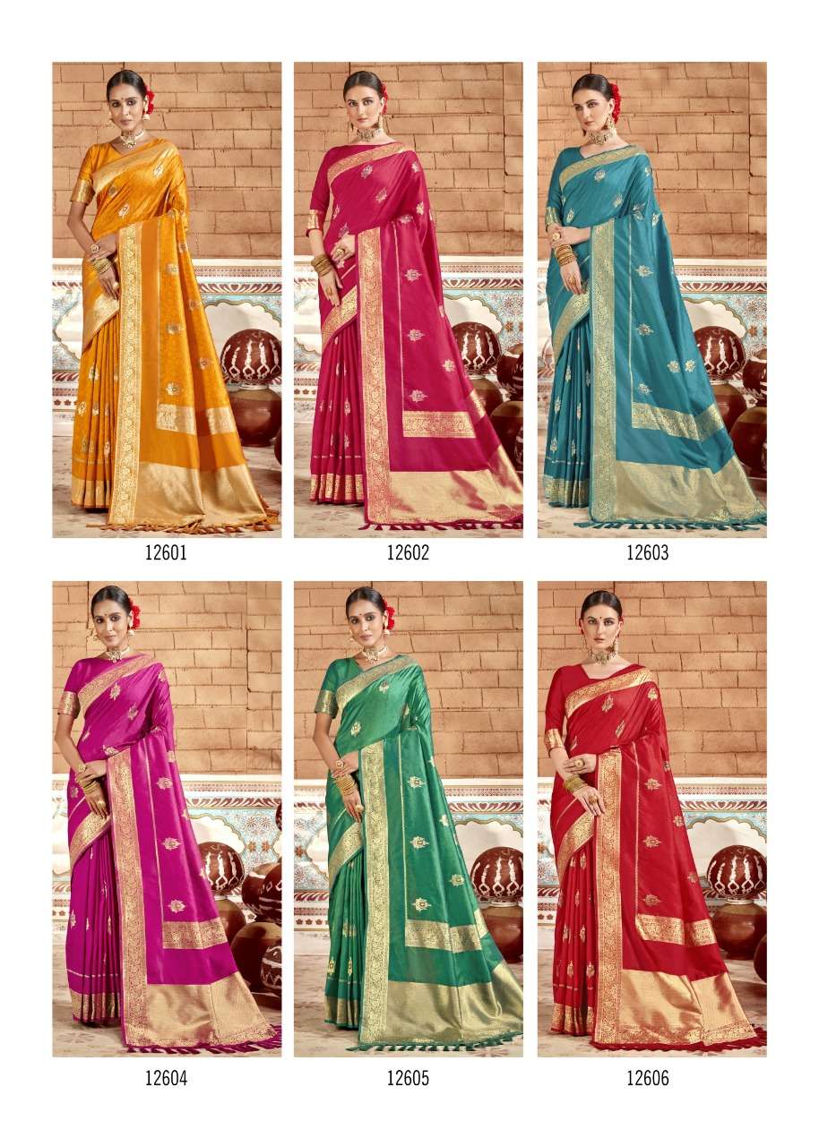 shakunth weaves 1001 series art silk designer sarees collection surat