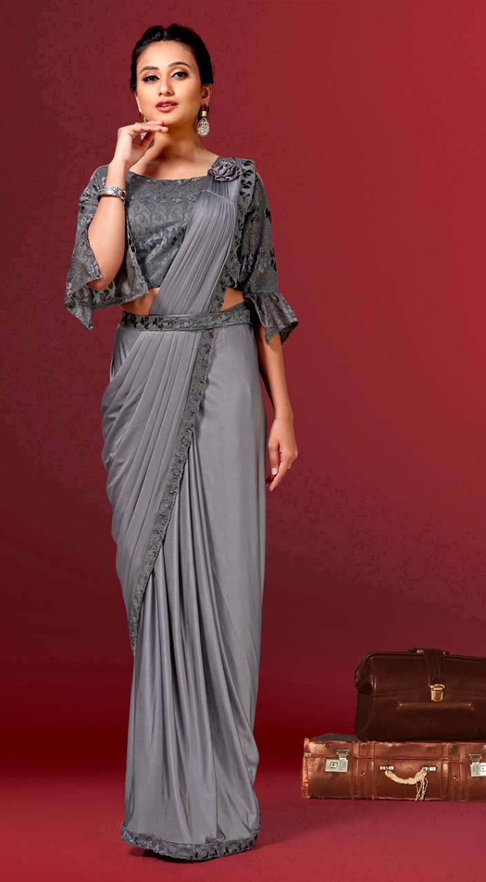 amoha trendz 1015735 series fancy designer saree catalogue online supplier surat