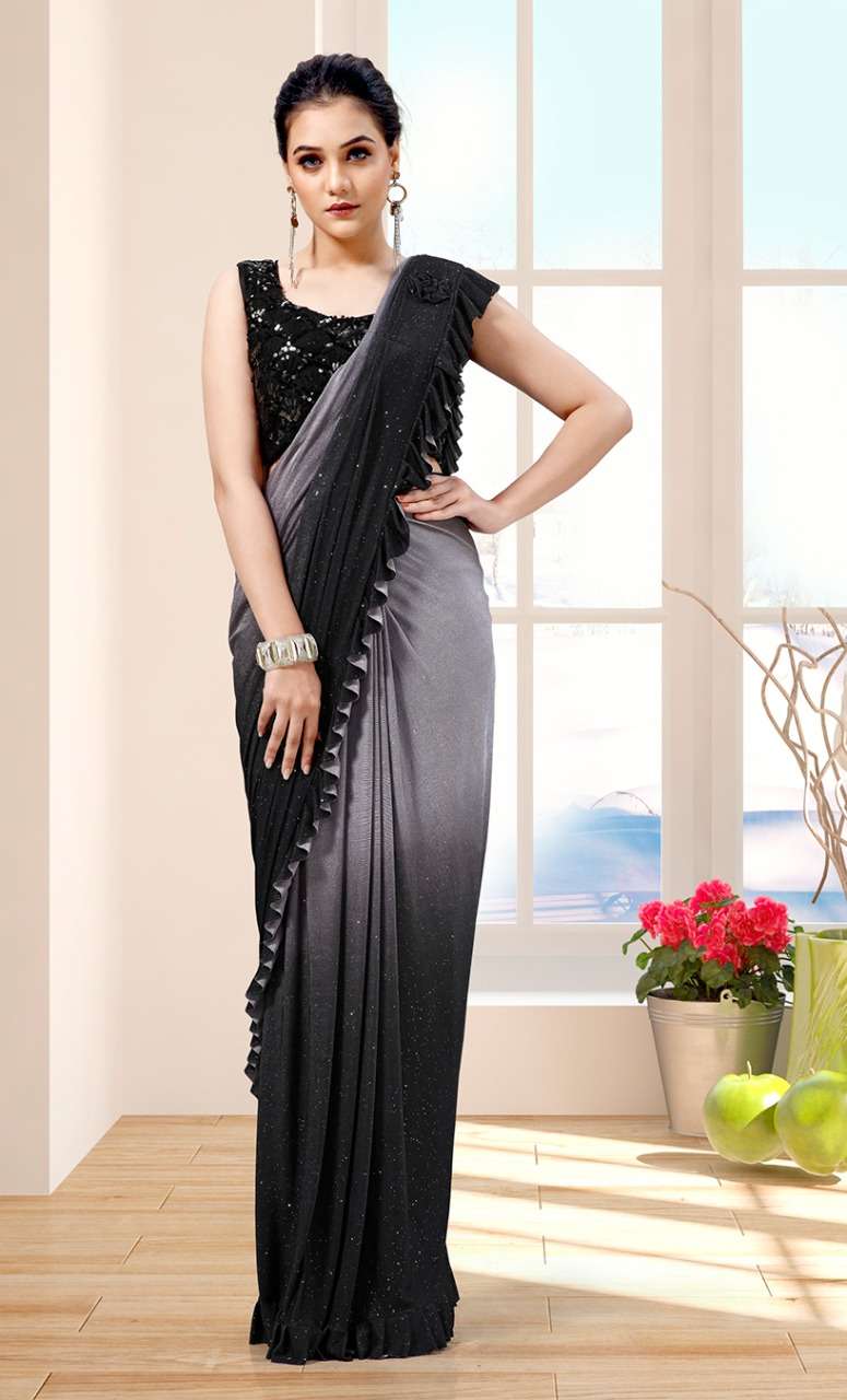 amoha trendz 101817 fancy designer saree catalogue online supplier surat 
