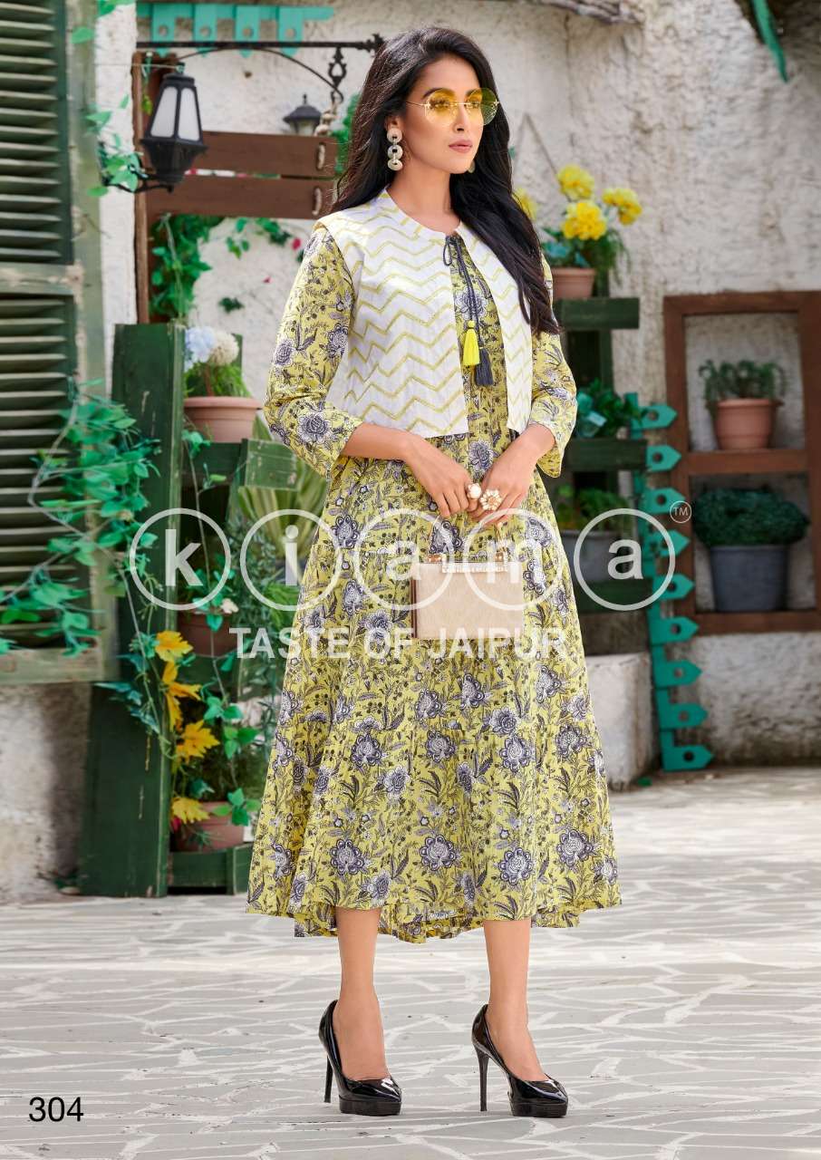 New Jacket Style Kurti For Women at Rs.350/Piece in jamalpur offer by  Priyal Fashion