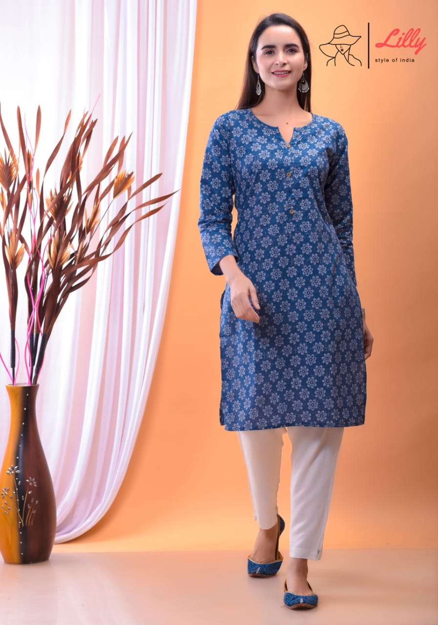 lilly nena vol 2 stylish designer kurti catalogue size set online