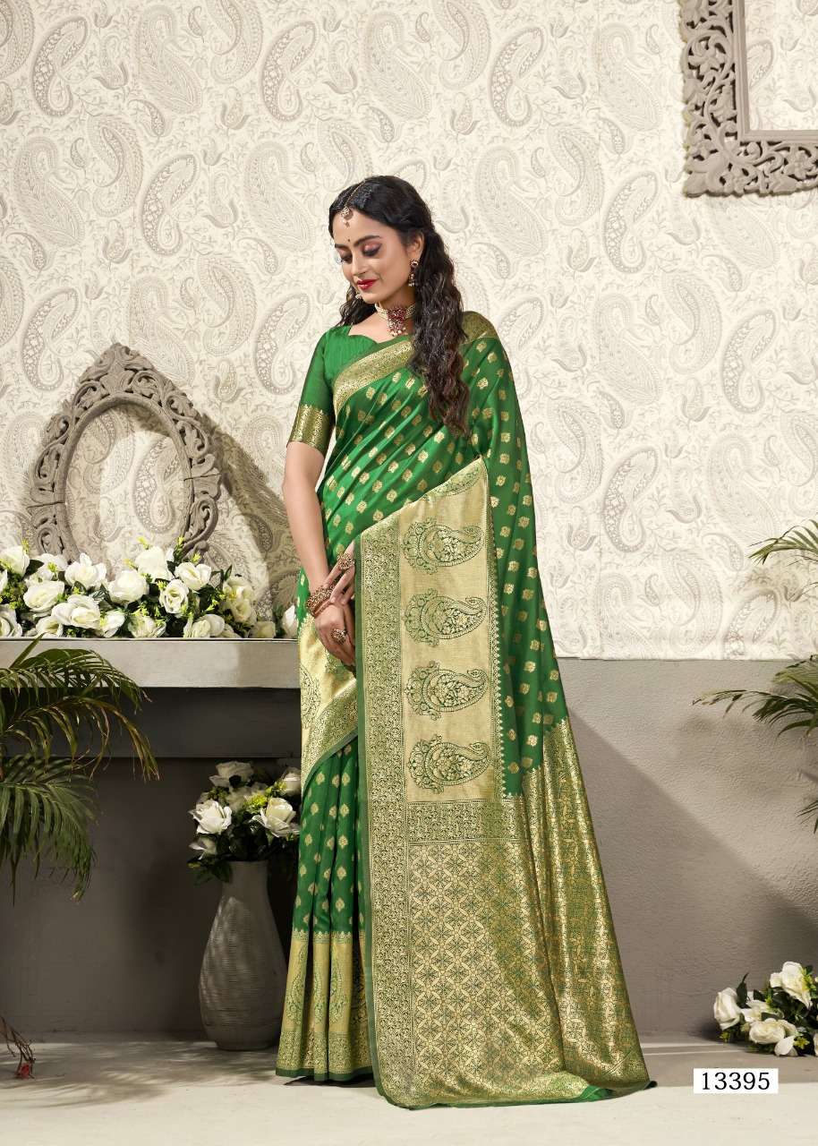 shakunt weaves madhyam 13391-13396 series trendy designer saree catalogue wholesaler surat