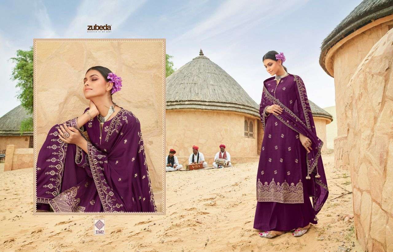 zubeda inara 22601-22607 series exclusive designer suits catalogue online supplier surat
