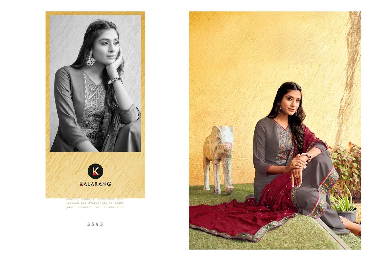 kalarang jannat vol 2 3541-3544 series stylish designer salwar kameez collection 2022