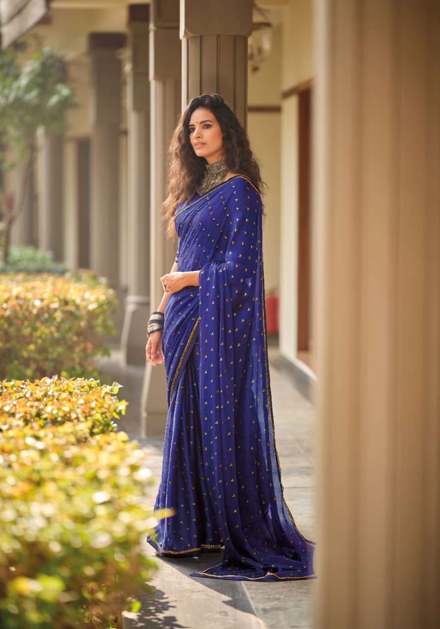 kashvi creation adira stylish look designer saree catalogue wholesaler surat