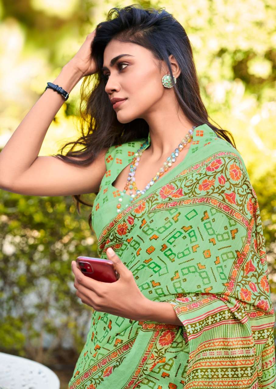 lt fabric mahima fancy designer saree catalogue online supplier surat