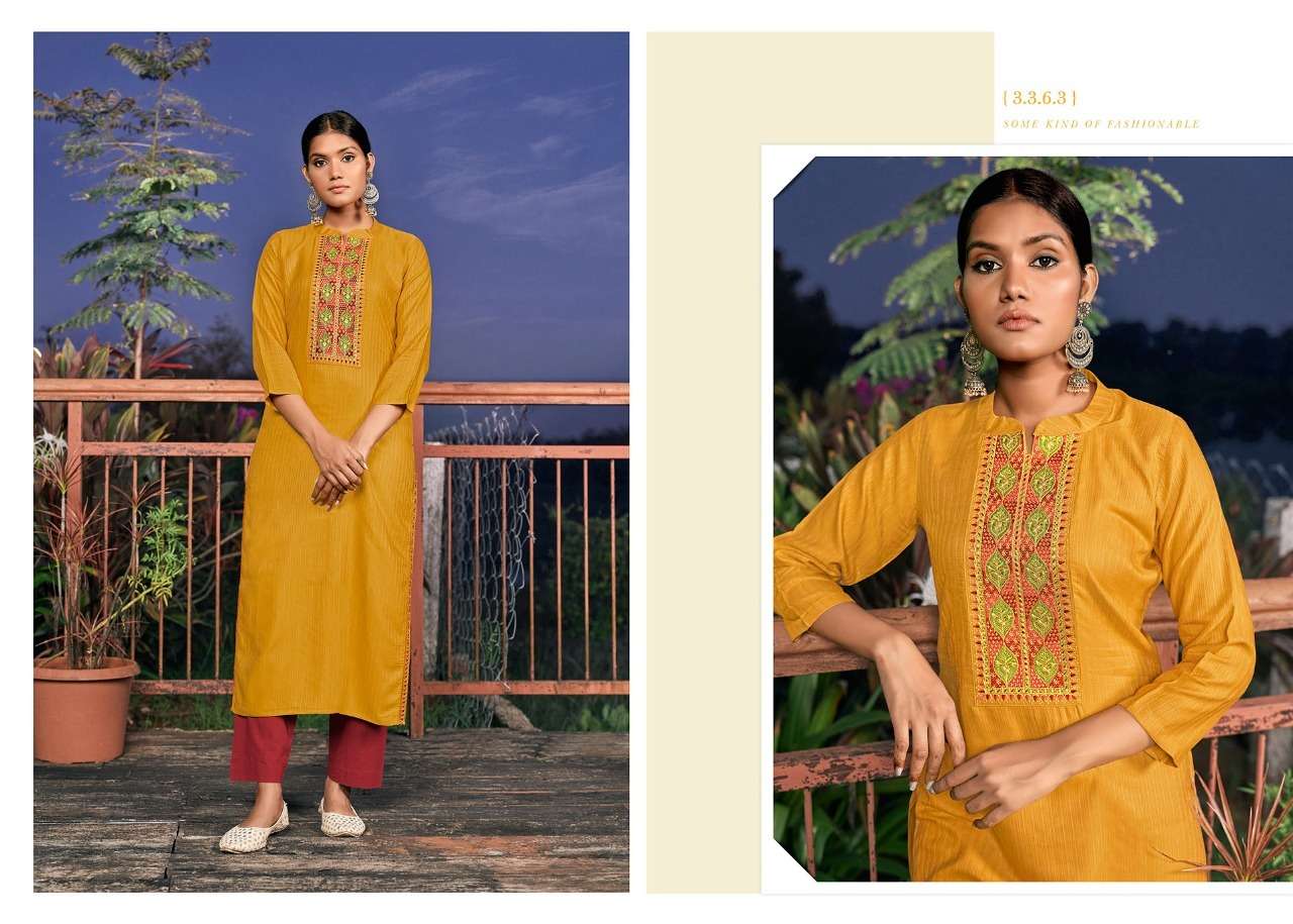 rangoon colours stylish designer kurti manufacturer surat
