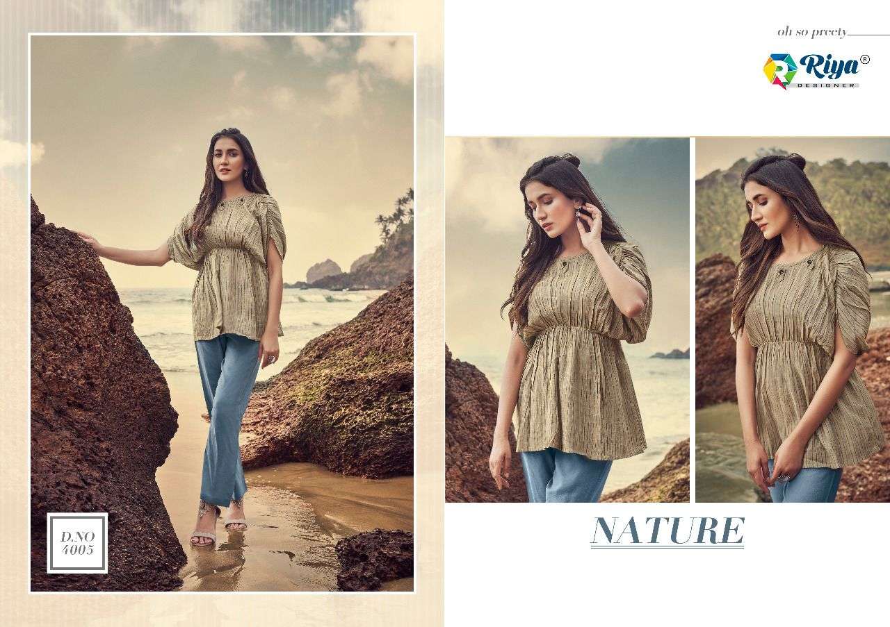 riya designer western vol 4 trendy designer kurti with bottom catalogue online supplier surat