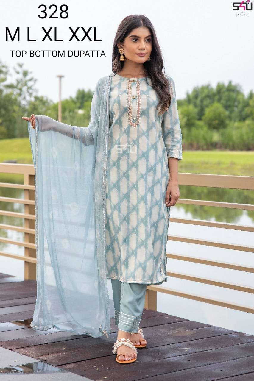 s4u 328 traditional wear kurti size set online
