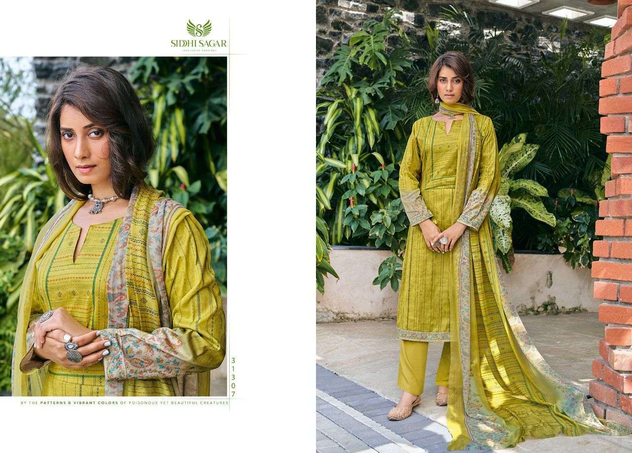 siddhi sagar fiza stylish look designer suits wholesaler surat