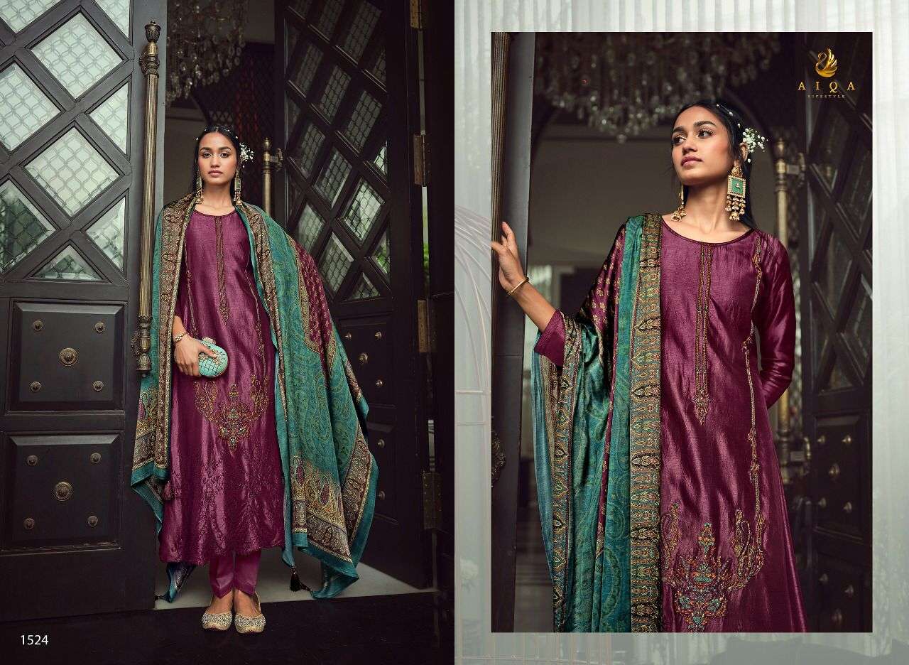 aiqa lifestyle nujud 1517-1524 series exclusive designer suits bridal collection
