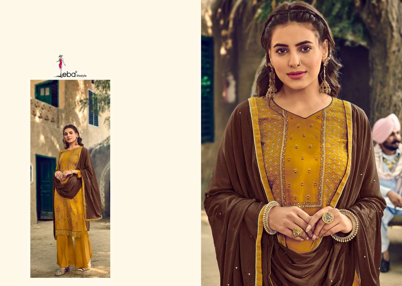 eba lifestyle saburi 1251-1254 series stylish salwar suit online market surat
