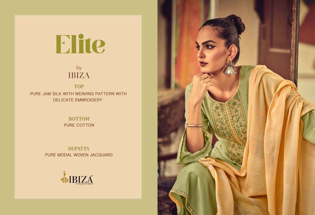 ibiza elite jam silk fancy dress material collection wholesale price