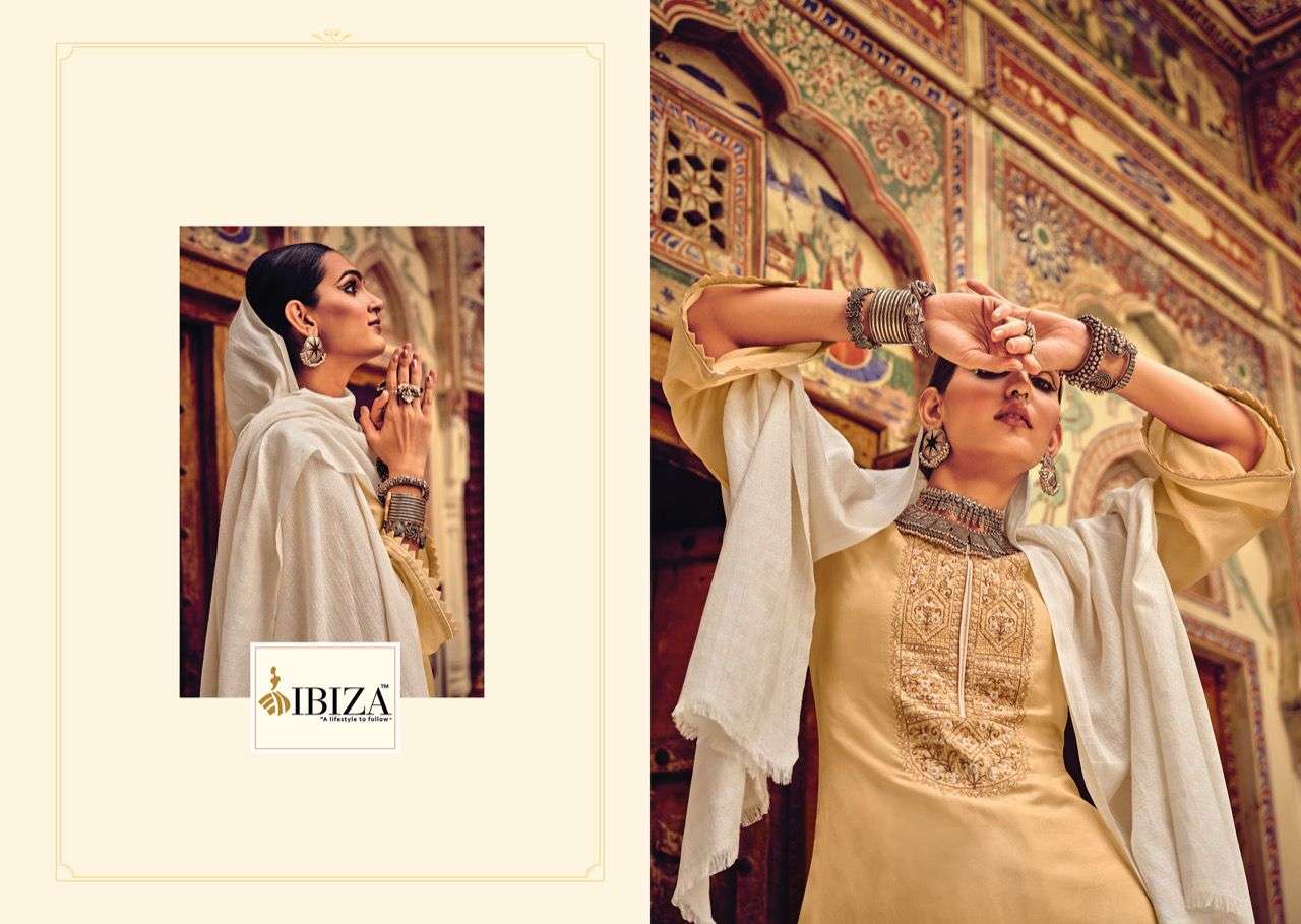 ibiza elite jam silk fancy dress material collection wholesale price