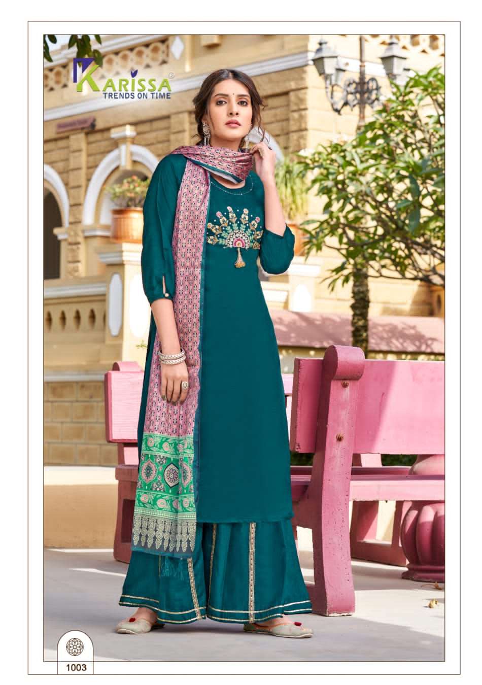 karissa trends shrivalli 1001 1006 series fancy designer kurti catalogue online supplier surat