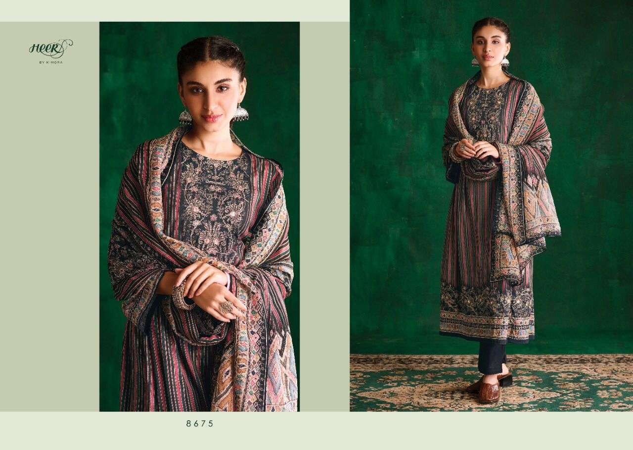 kimora fashion rang 8671-8678 series stylish designer salwar kameez wholesale price