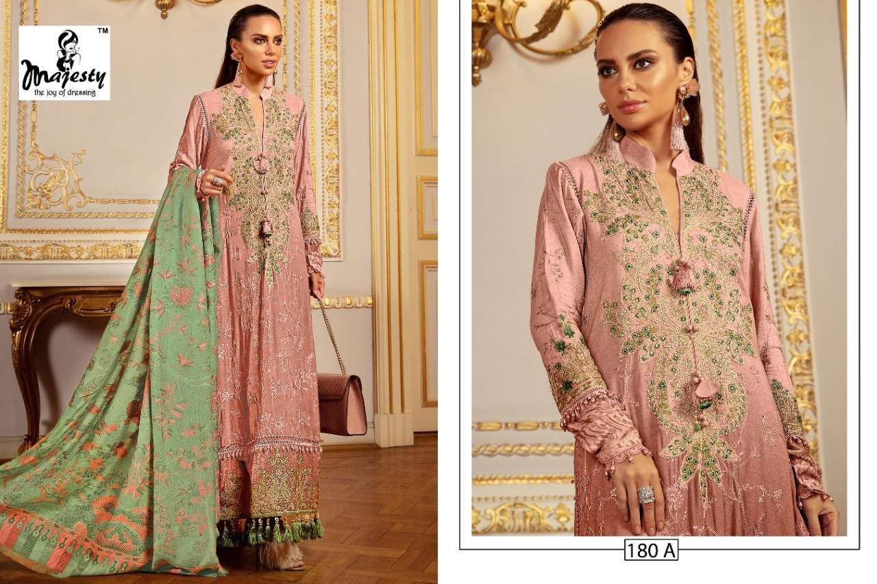 majesty maria hit vol 13 cotton pakistani designer salwar kameez wholeasale price surat