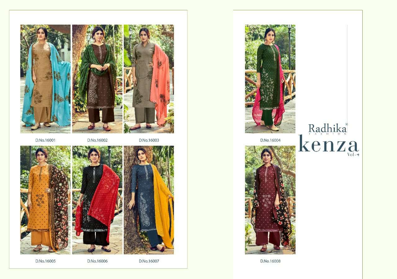radhika fashion kenza salwar kameez catalogue surat wholesale price 