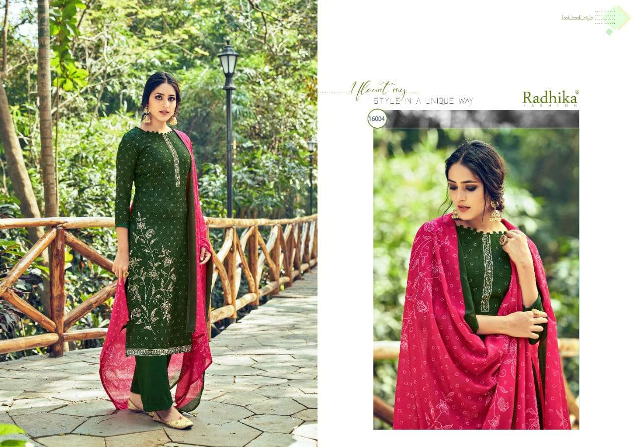 radhika fashion kenza salwar kameez catalogue surat wholesale price 