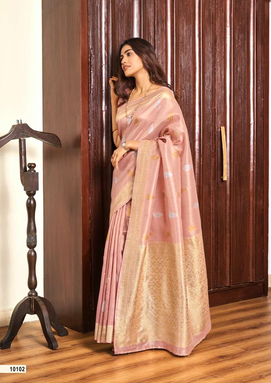 revanata creation misri kora silk designer sarees collection surat