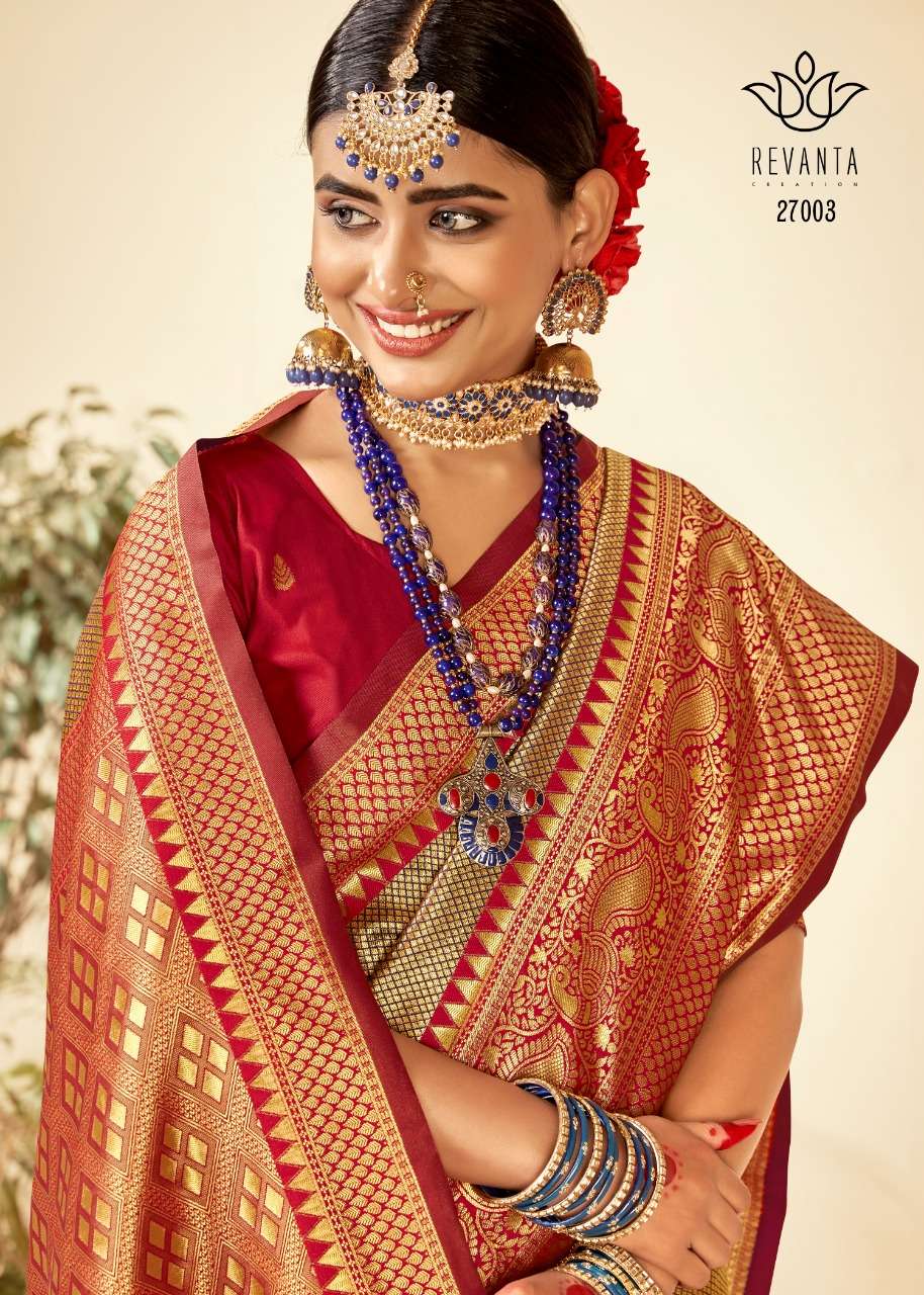 revanta creation vidhyut stylish designer saree catalogue online supplier surat