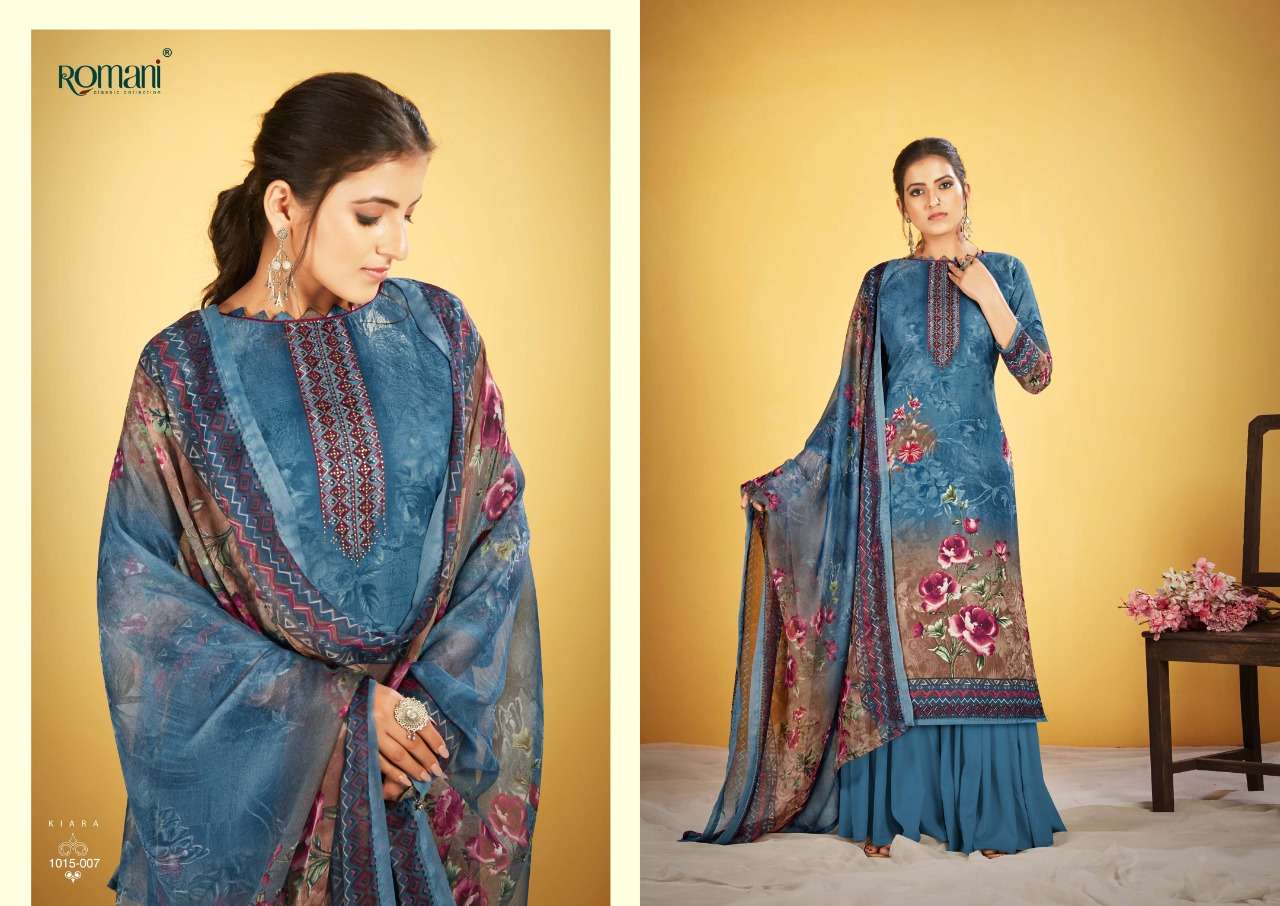 romani kiara soft cotton casual wear salwar kameez collection surat