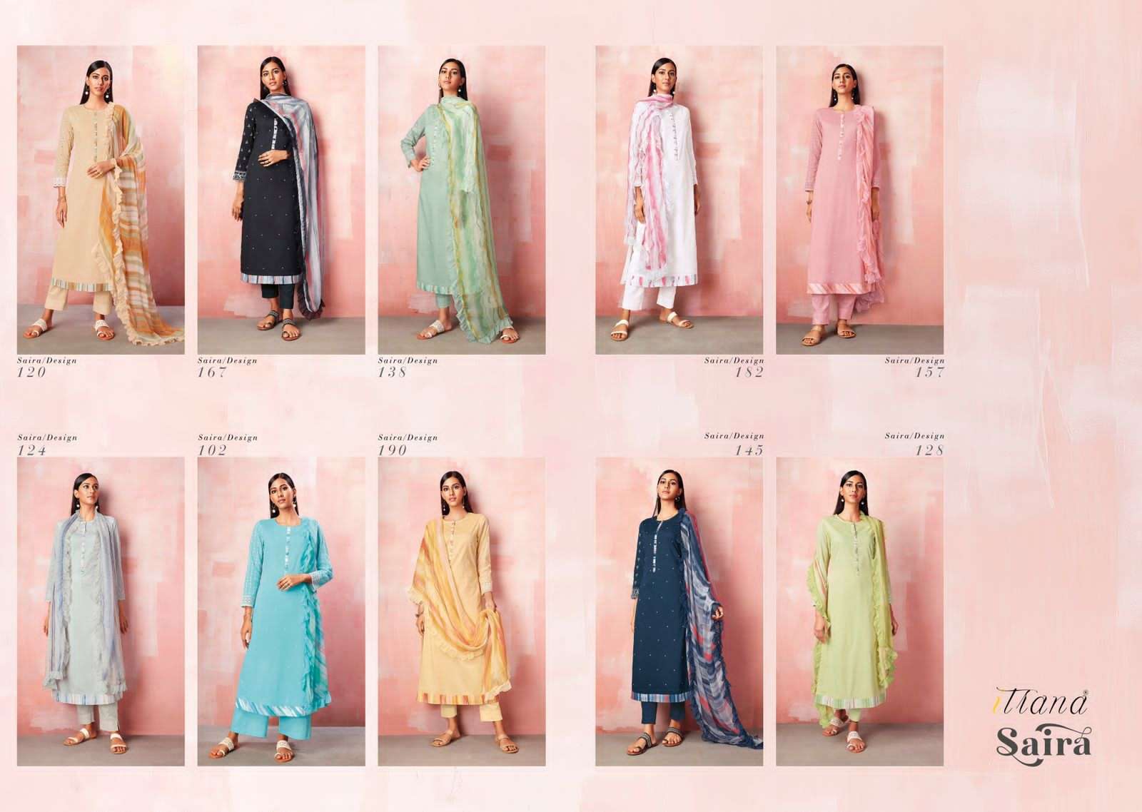 sahiba saira stylish designer salwar kameez online supplier surat