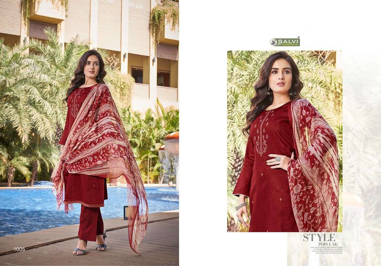salvi fashion shubhangi salwar kameez catalogue surat