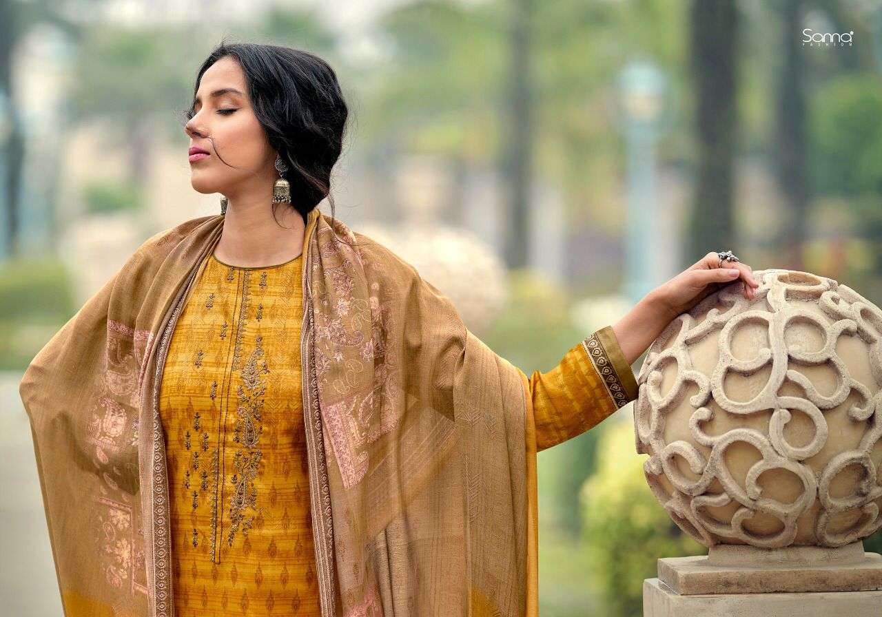 sanna fashion zemira stylish designer salwar kameez online supplier surat