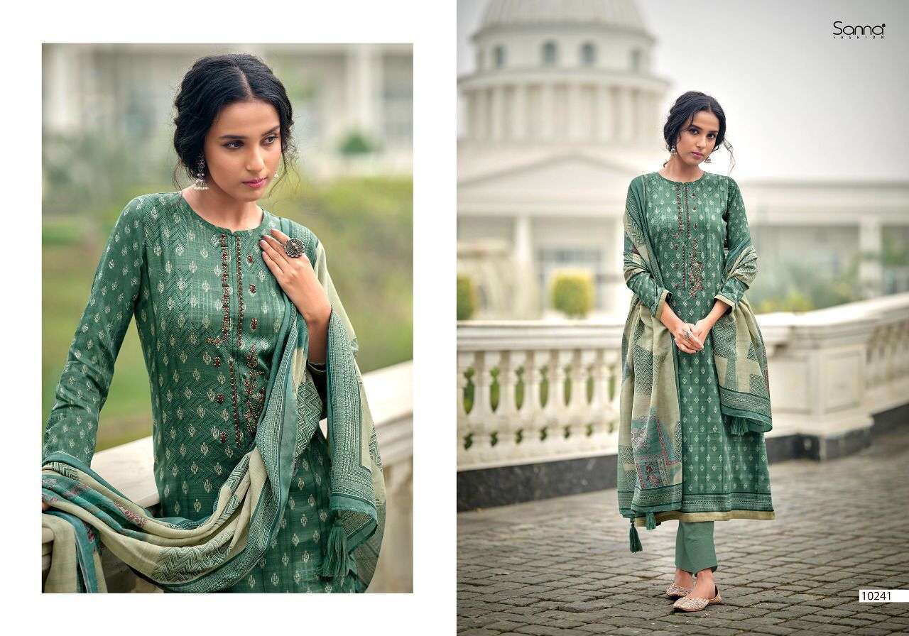 sanna fashion zemira stylish designer salwar kameez online supplier surat