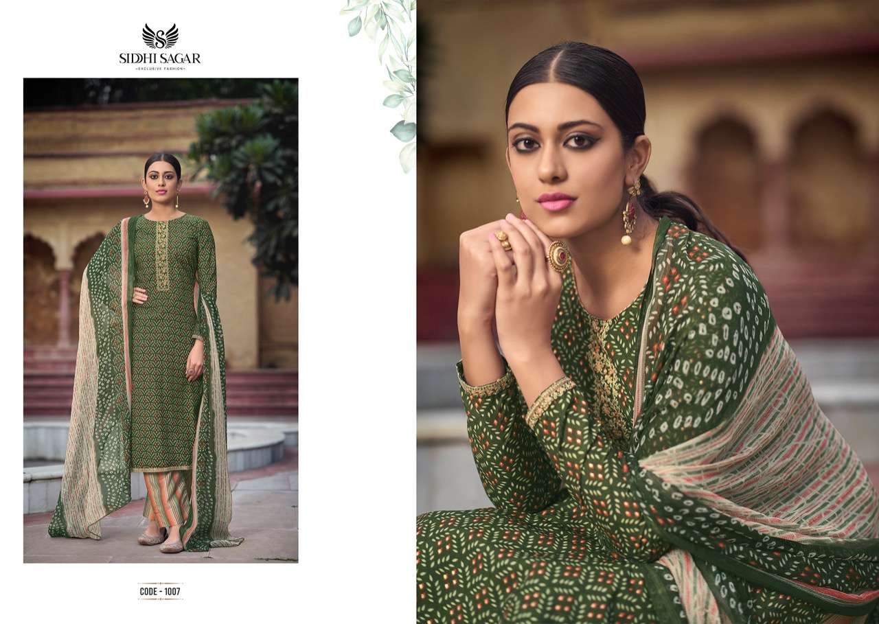 siddhi sagar moksha 1001-1006 series fancy designer suits wholeasle market