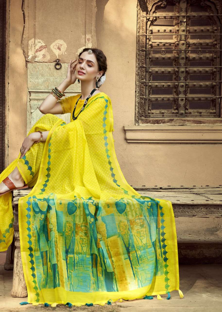 triveni lucifer stylish designer saree catalogue wholesale price