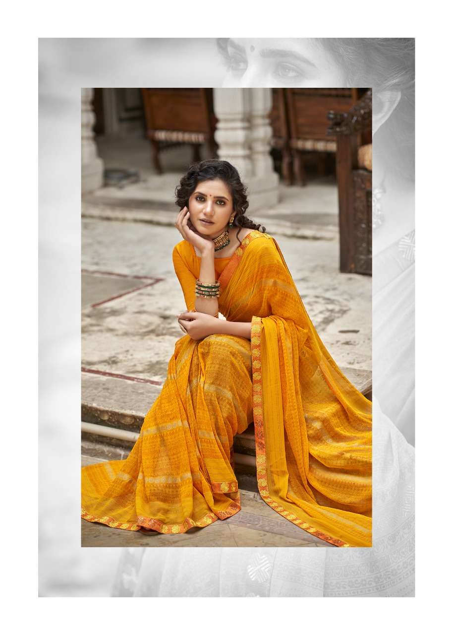vallabhi prints hi choice series 14781 to14788 georgette exclusive sarees coolection surat textile market 