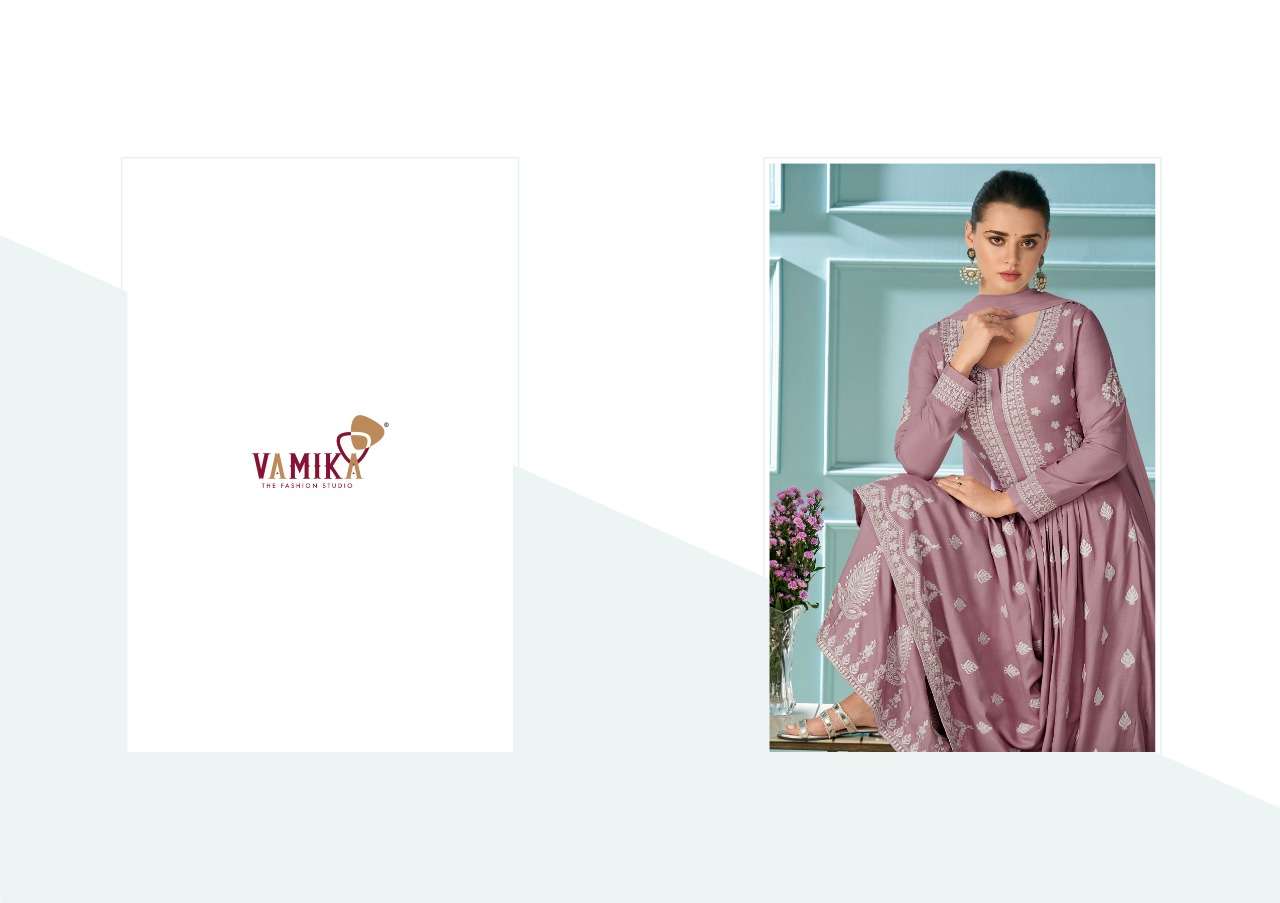 vamika lakhnawi colour plus 1002 series party wear designer kurti catalogue wholesale price
