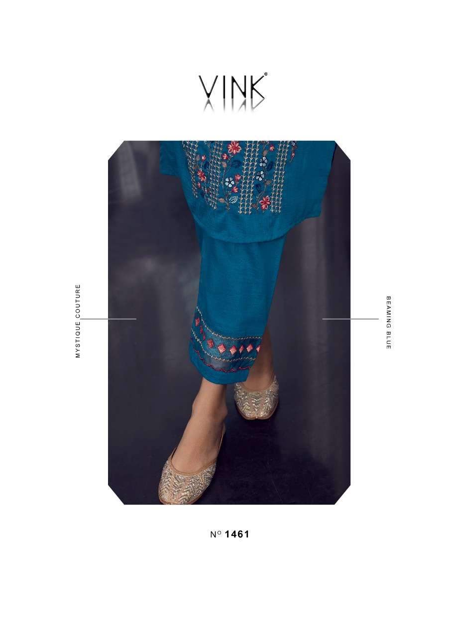 vink ruffles vol 3 1461-1466 series exlusive designer kurti catalogue collection 2022 