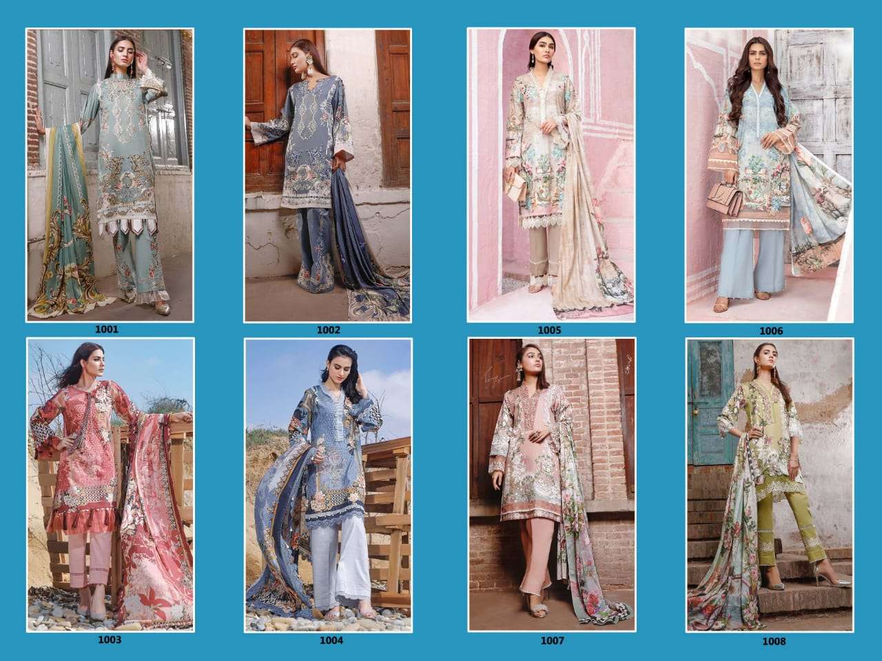 agha noor jainee vol 32 luxury lawn cotton salwar kameez collection surat