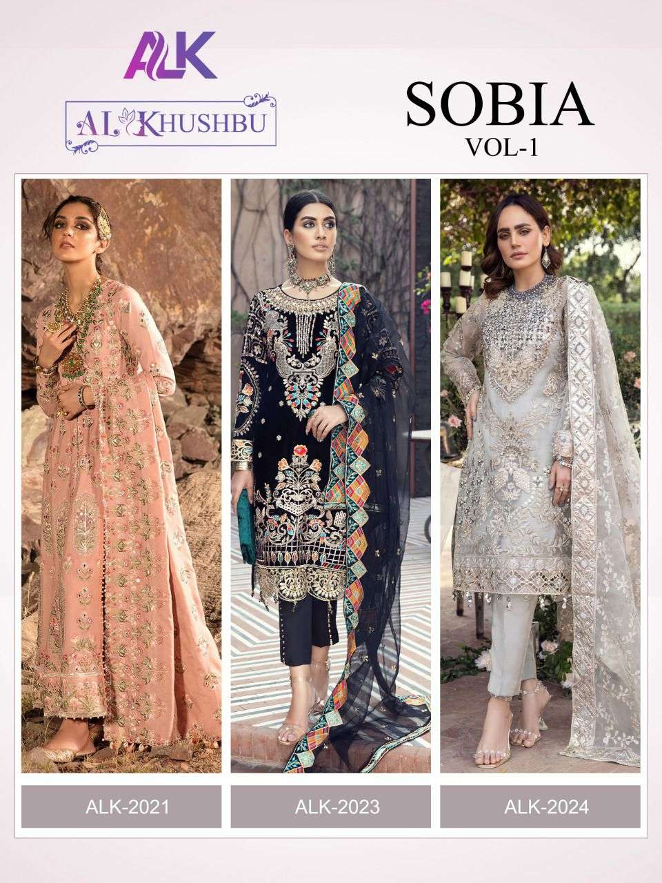 al khushbu sobia vol 1 exclusive designer pakistani suits wholesaler surat