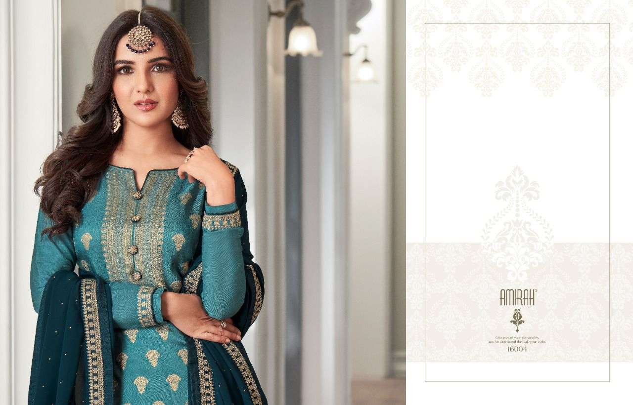  amirah khwahish exclusive designer salwar suits manufacturer surat