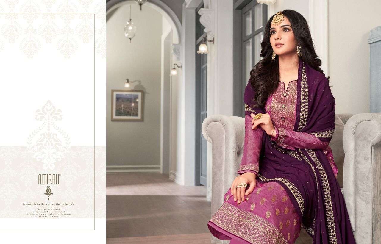  amirah khwahish exclusive designer salwar suits manufacturer surat