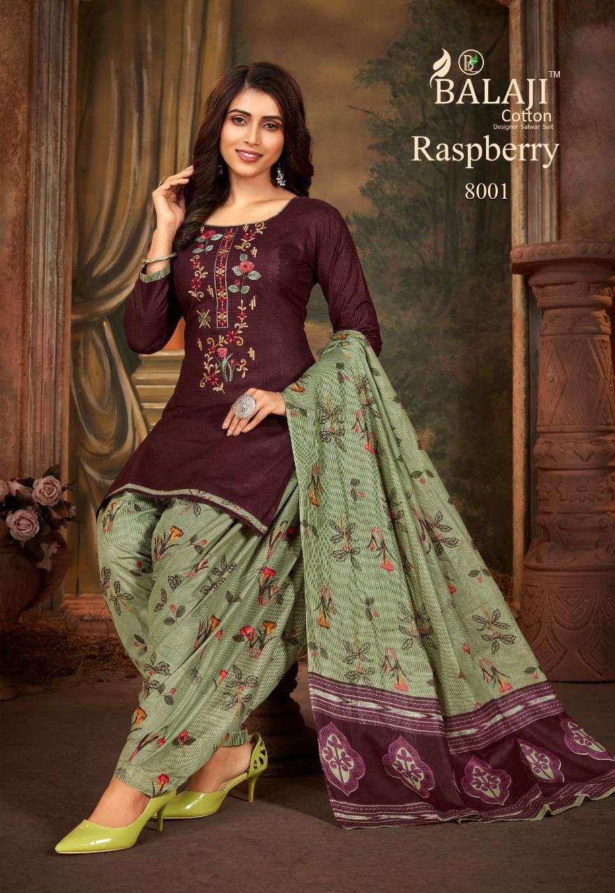 balaji cotton raspberry vol 8 unstich salwar kameez new collection 