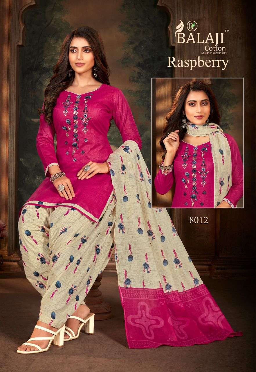 balaji cotton raspberry vol 8 unstich salwar kameez new collection 