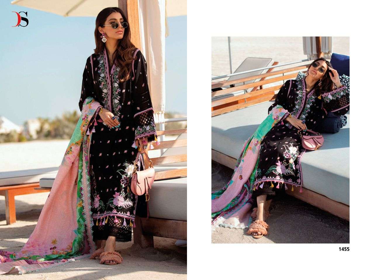 deepsy suits farah talib aziz lawn 22 pakistani catalogue wholesale supplier surat