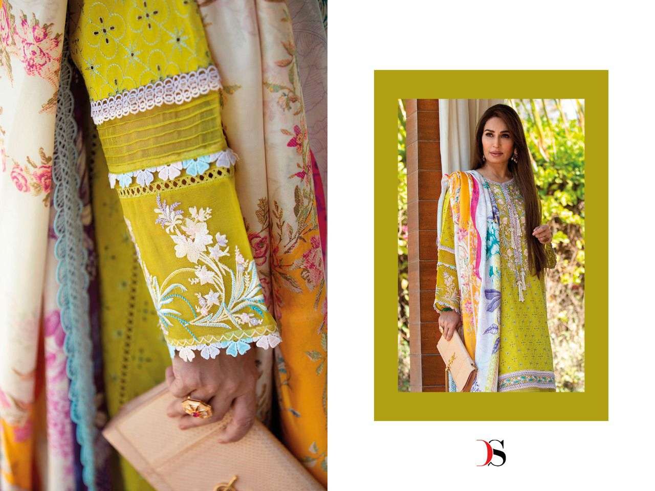 deepsy suits farah talib aziz lawn 22 pakistani catalogue wholesale supplier surat