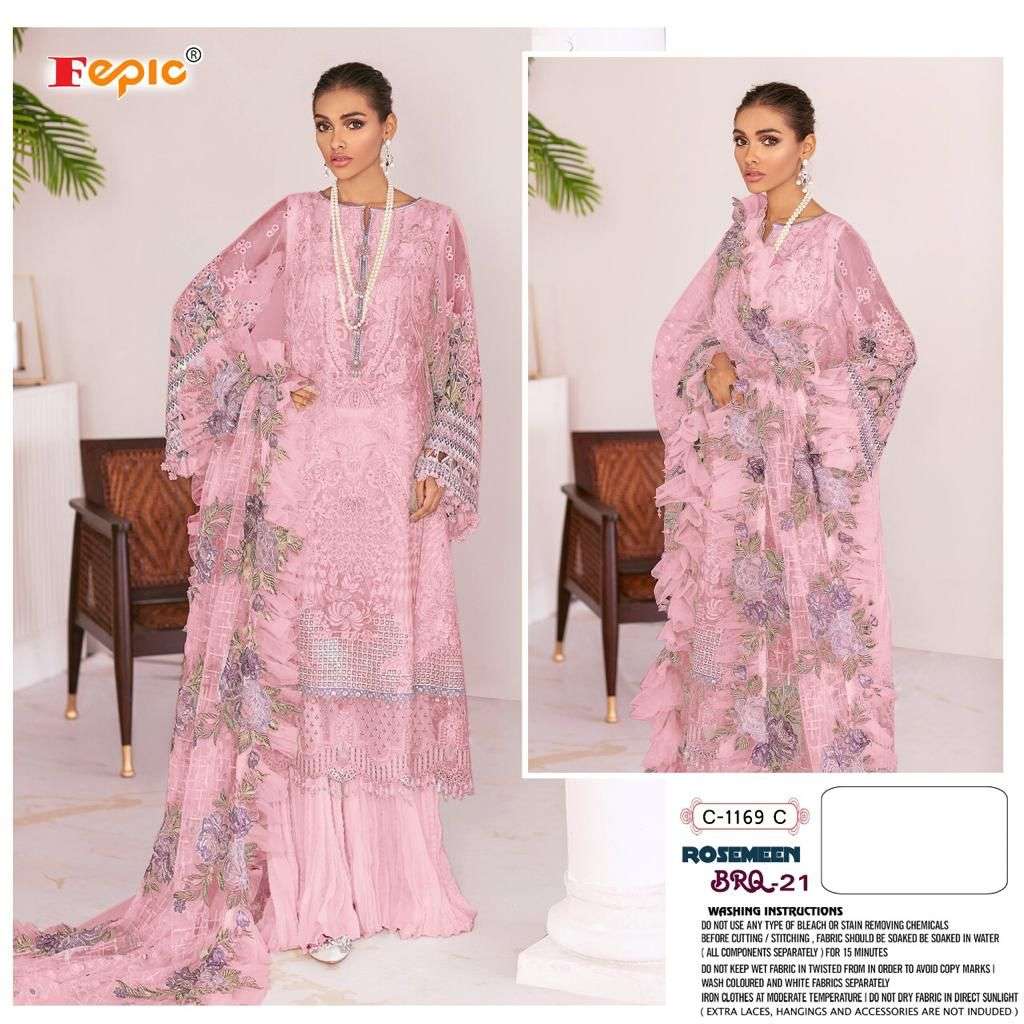 fepic 1169 series stylish designer pakistani suits collection 2022
