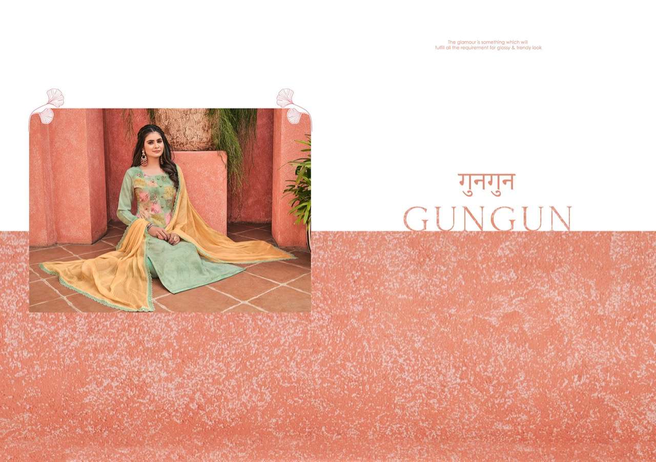 fourdots gungun 731-734 series stylish designer salwar suits manufacturer surat