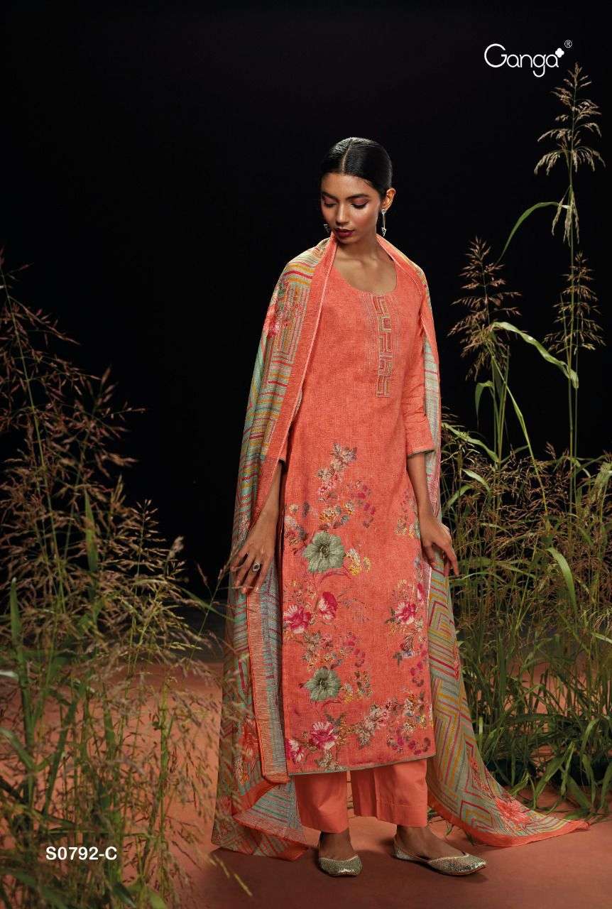 ganga runa 792 series stylish designer salwar kameez wholesale price
