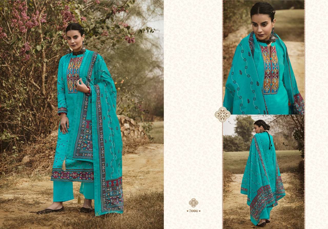  hermitage clothing sabhyata 7001-7008 series unstich designer salwar kameez manufacturer surat