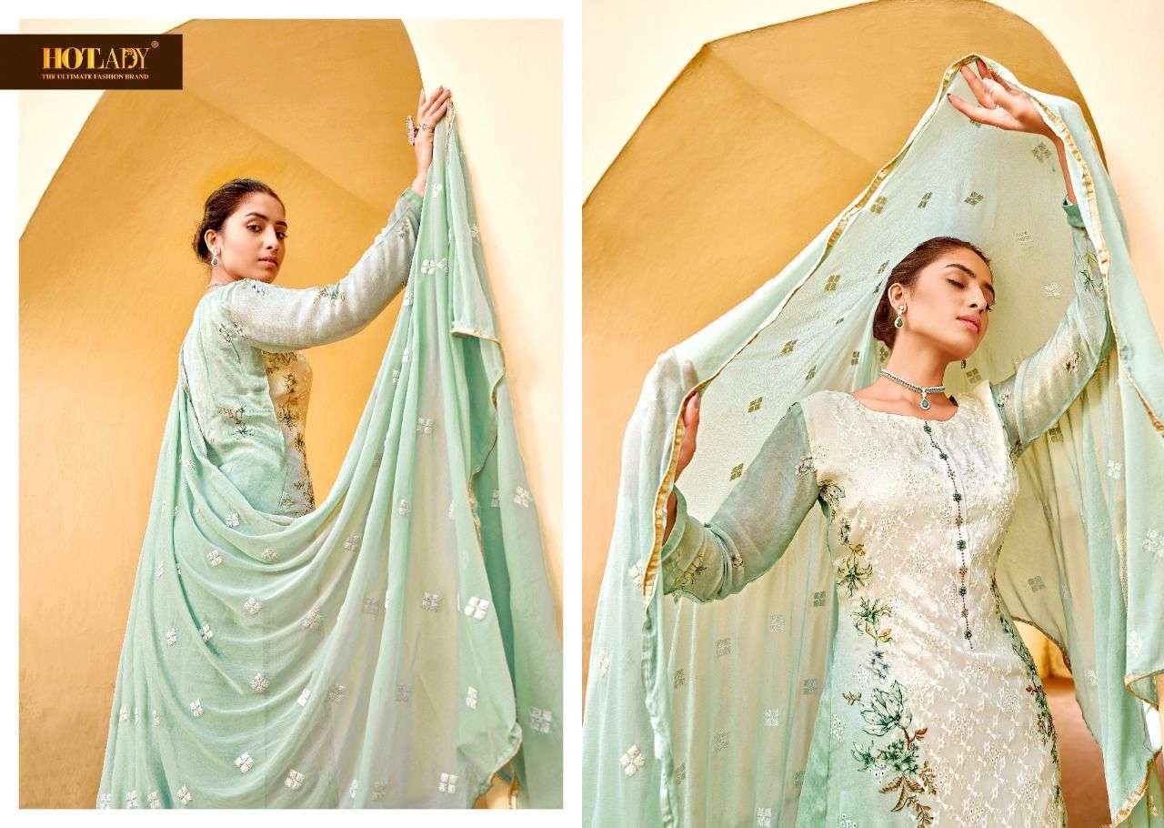  hotlady tasmeen 6621-6626 series exclusive designer salwar suits manufacturer surat